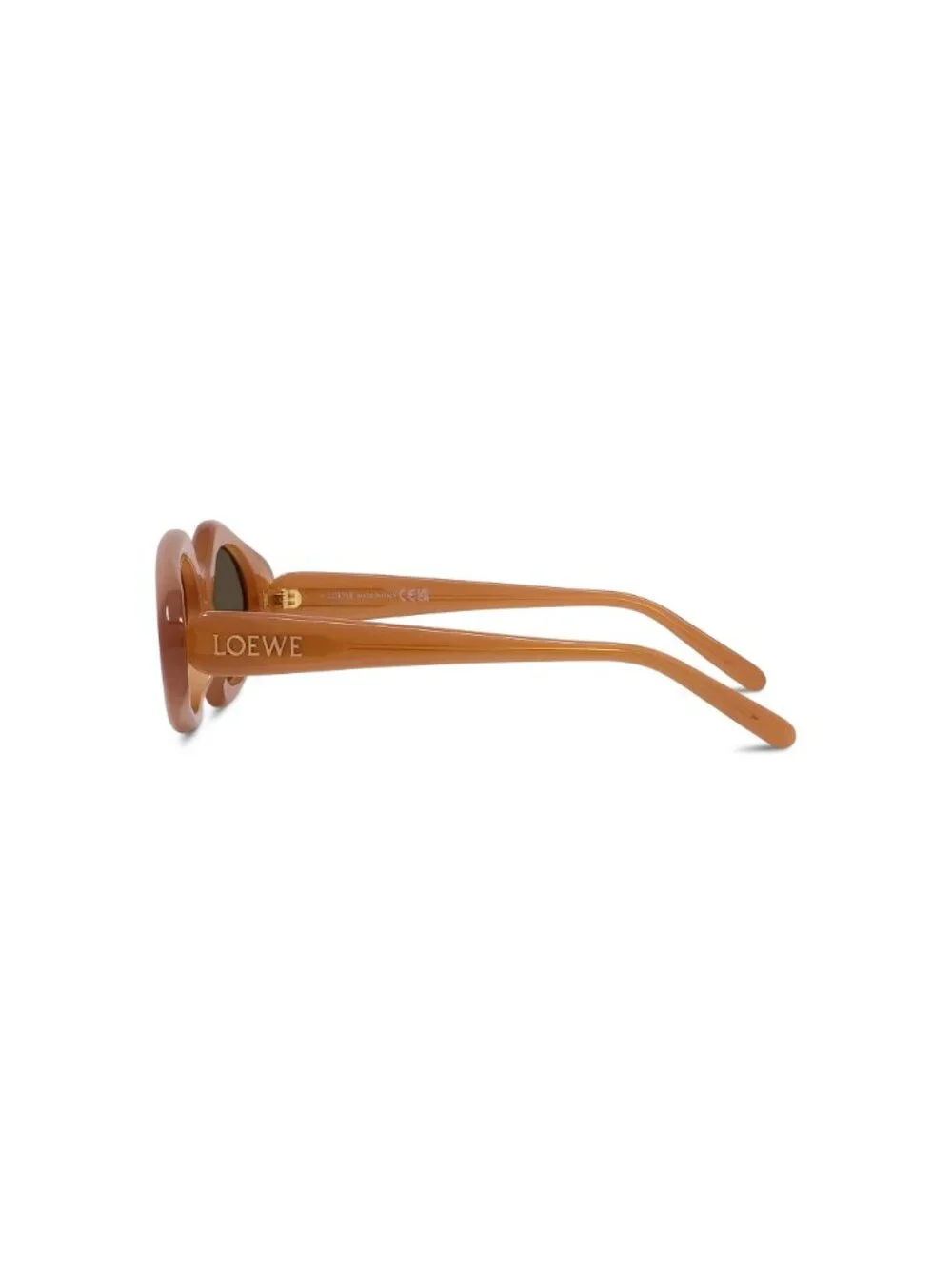 New LOEWE Women's Sunglasses Acetate Frame SLIM LW40185I 50E 50 Brown Geometric